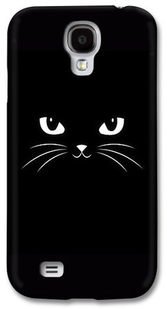Cute Black Cat Galaxy S4 Case for Sale by Philipp Rietz