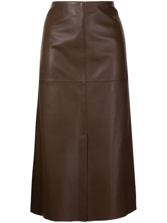 Shop JOSEPH A-line midi skirt with Express Delivery - FARFETCH