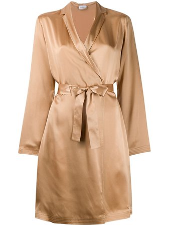 La Perla Silk Short Robe | Farfetch.com