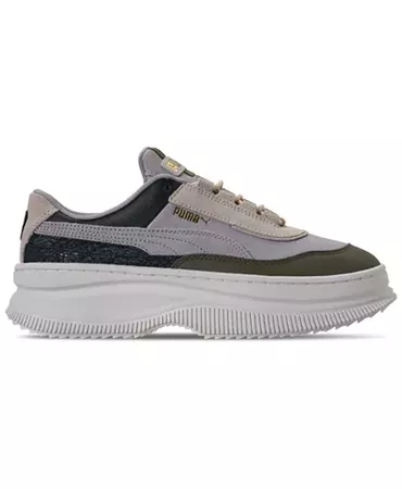 Puma Women's Deva Reptile Trainers Casual Sneakers from Finish Line & Reviews - Finish Line Athletic Sneakers - Shoes - Macy's grey