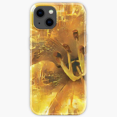GalleryCHOU "Gold Leaf" iPhone Case