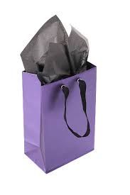 purple gift bag wrapping - Google Search