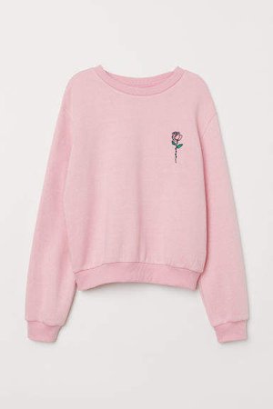 Short Sweatshirt - Pink