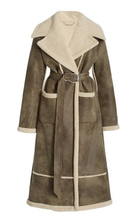 Briar Belted Wool-Blend Coat By Jonathan Simkhai | Moda Operandi