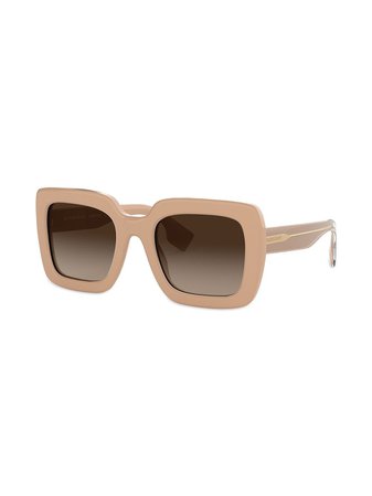 Burberry Eyewear Square Oversized Sunglasses Ss20 | Farfetch.com