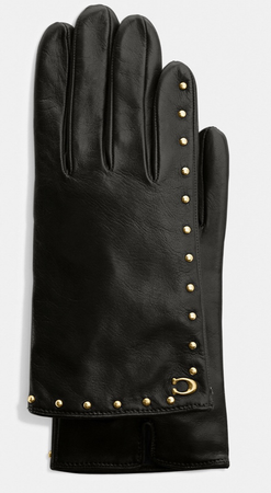Coach women’s leather gloves