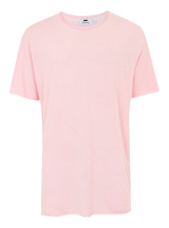 Pink Asymmetric T-Shirt - TOPMAN USA