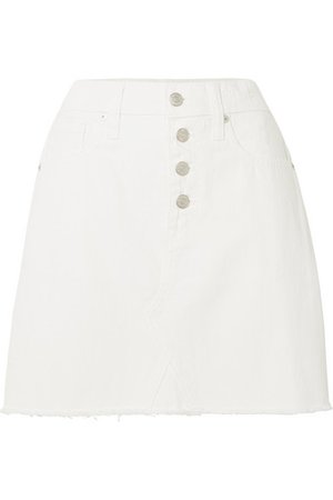 Madewell | Denim mini skirt | NET-A-PORTER.COM