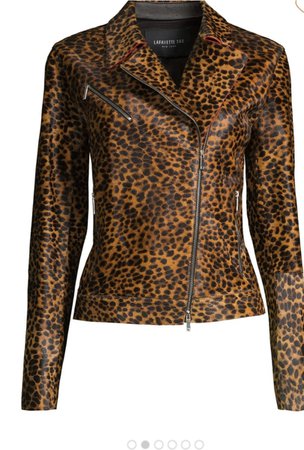 Lafayette 148 Vernice cheetah print jacket