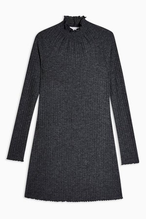 Cut and Sew Shirred Mini Dress | Topshop