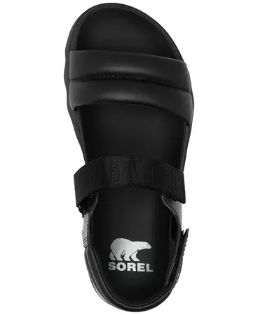 Sorel Women's Viibe Ankle-Strap Slingback Sport Sandals - Macy's