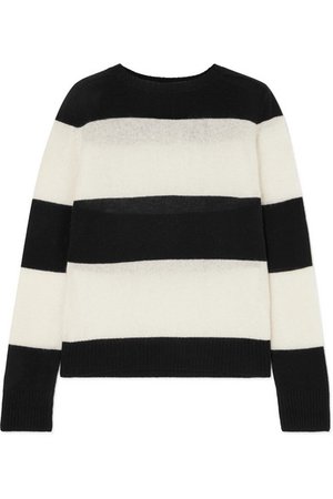 RE/DONE | Striped wool and cashmere-blend sweater | NET-A-PORTER.COM