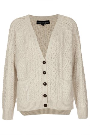 Knitted Cable Cardigan