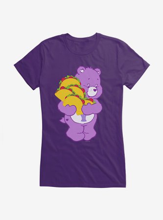 Care Bears Share Bear Taco Girls T-Shirt