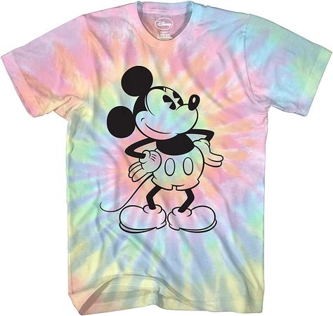 Amazon.com: Disney Mickey Mouse Attitude Tie Dye Camiseta Camisa para Hombre Adulto Men T-Shirt Graphic Tee Tshirt for Adult Tee Clothing Extra Large (X-Large, Multi-Color) : Clothing, Shoes & Jewelry