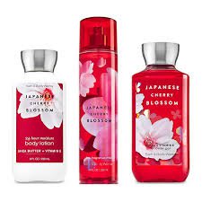 japanese cherry blossom perfume set - Google Search
