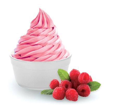 frozen yogurt raspberries - Google Search