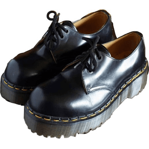 platform doc marten loafers