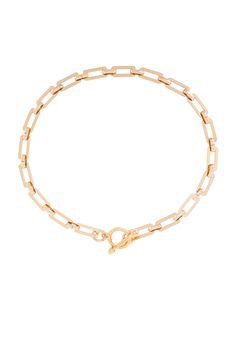 gold chain link necklace REVOLVE