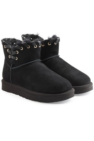 Aidah Mini Suede Boots with Wool Insole Gr. US 8
