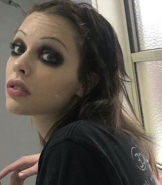 goth makeup look aesthetic