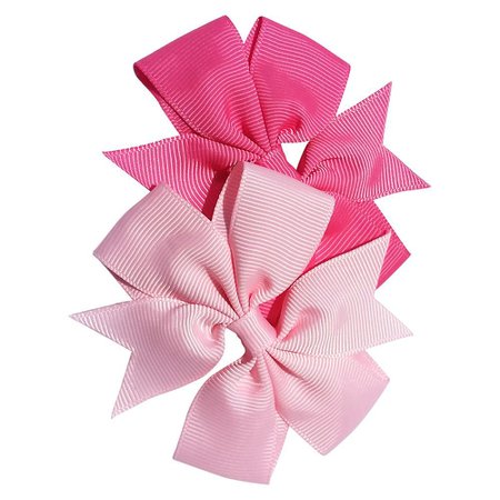 pink bows, pink ribbons, light pink, hot pink