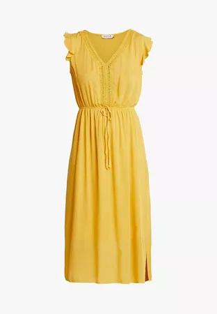 Molly Bracken LADIES DRESS - Maxi dress - saffron yellow - Zalando.co.uk