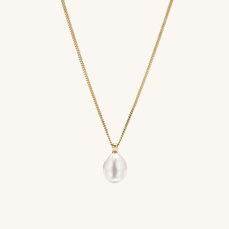 Bold Pearl Pendant Necklace | Mejuri