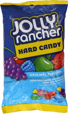 Jolly Rancher Hard Candy in Original Flavors-Peg Bag, 7-Ounce Bag : Amazon.ca: Grocery & Gourmet Food