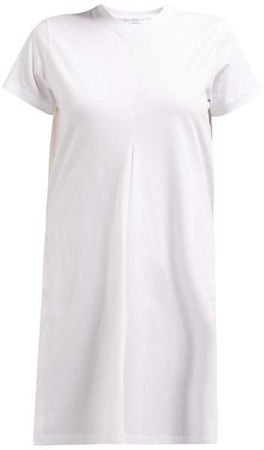 Waterfall Cotton Jersey T Shirt - Womens - White