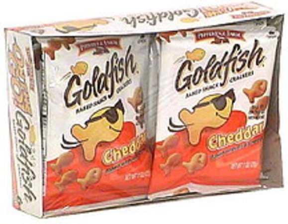 Goldfish Cheddar Baked Snack Crackers - 6 ea, Nutrition Information | Innit