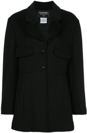 Pre-Owned single-breasted coat
