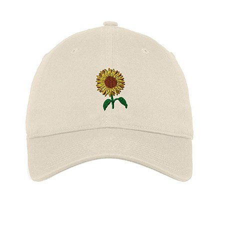 Amazon.com: Sunflower Style 1 Twill Cotton 6 Panel Low Profile Hat Aqua: Clothing