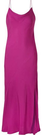Silk-georgette Maxi Dress - Pink