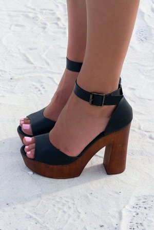Block Heel Sandals