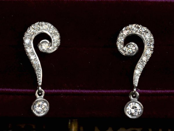 Question Earrings