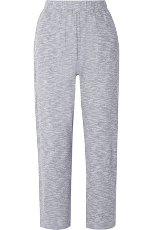 Skin | Frankie Pima cotton-blend jersey pajama pants | NET-A-PORTER.COM
