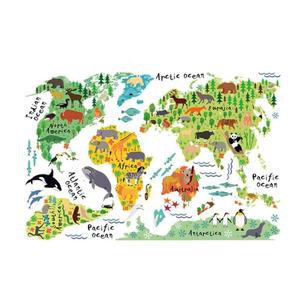 Kids Early Education Animal World Map – ToKaroto