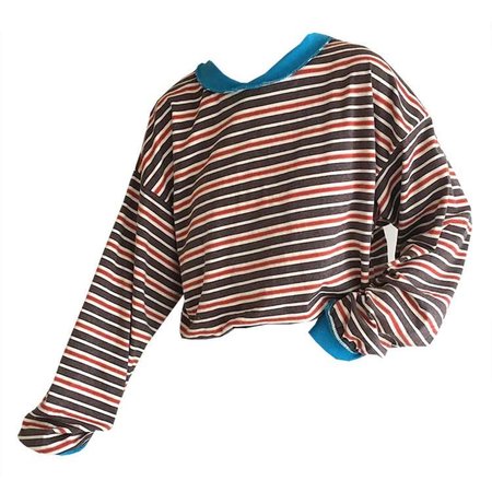 striped Long sleeve sweatshirt
