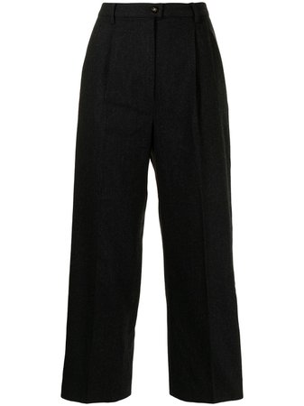 Chanel Pre-Owned 1990s side-logo Tailored Trousers - Farfetch