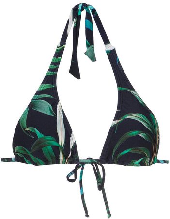 Lygia & Nanny Tame tropical print bikini top