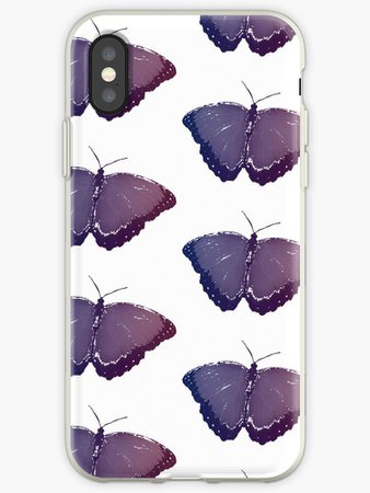 "Butterfly Purple Insect Summer" iPhone Cases & Covers by nantucketisland | Redbubble