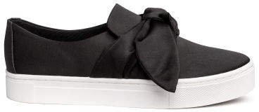 Slip-on Shoes - Black