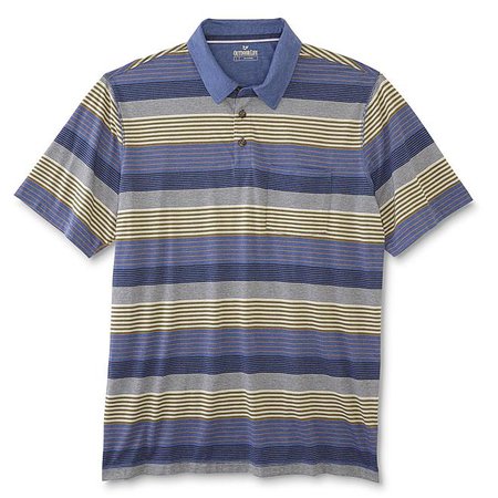 Outdoor Life Men's Polo Shirt - Striped