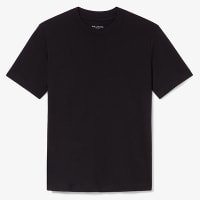 The Leslie T-Shirt—Compact Cotton - Black | M.M.LaFleur