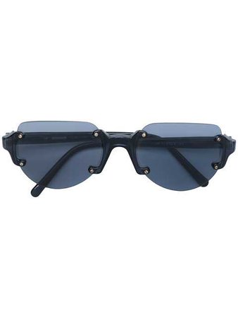 Missoni Vintage Square Unframed Sunglasses - Farfetch