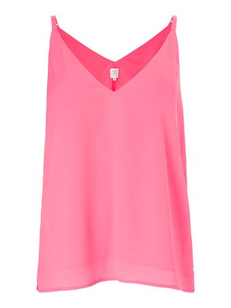 John Lewis & Partners Double Layer Georgette Cami Top at John Lewis & Partners