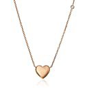 Fossil Gold-Tone Stainless Steel Necklace: Jewelry