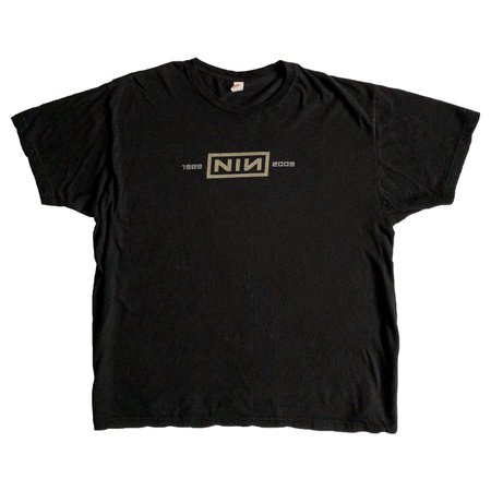 Nine Inch Nails 2000s Vintage Band Tee Shirt... - Depop