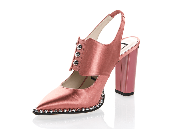 6528 Fiorangelo Sandals / Coral | Italian Designer Shoes | Rina's Store